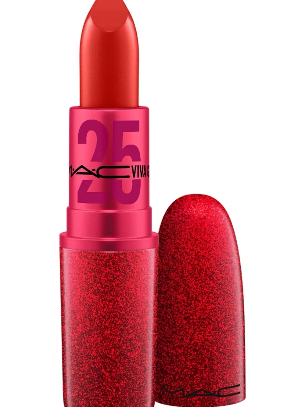 MAC Cosmetics Viva Glam Lipstick in Deep Red